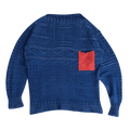 Kapital Pocket Crewneck Pullover "Blue"