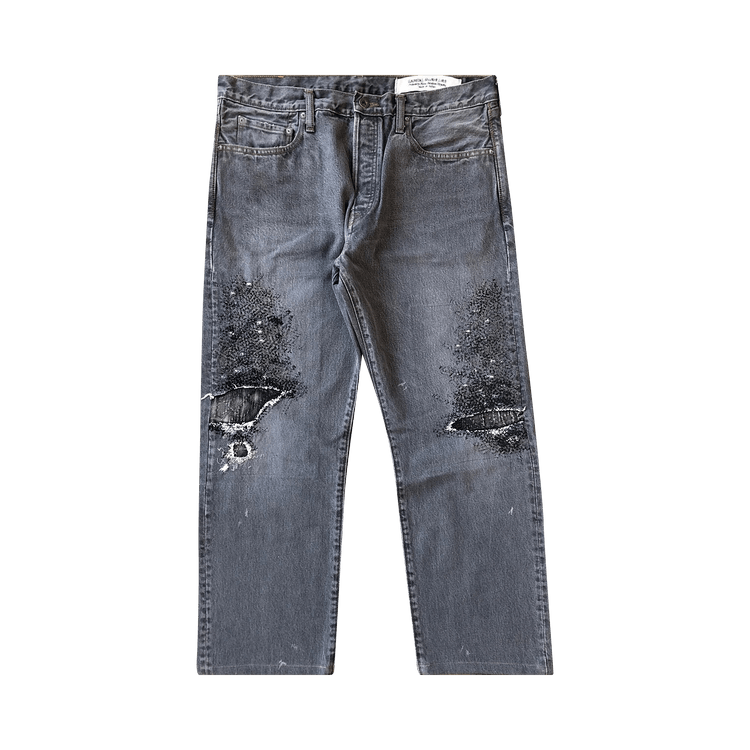 Kapital Cisco Sashiko Jeans "Black"