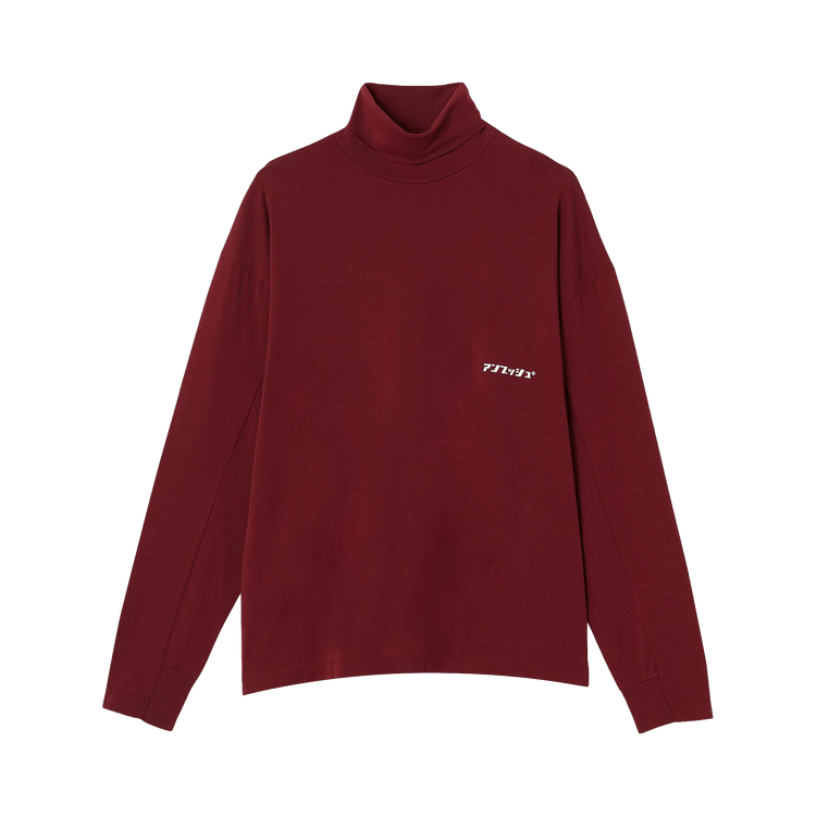 Ambush Long-Sleeve Turtleneck "Burgundy"