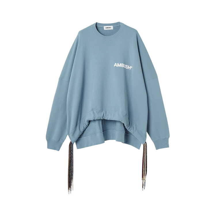 Ambush Multicord Crewneck Sweatshirt "Light Blue"