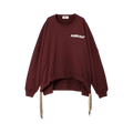 Ambush Multicord Crewneck Sweatshirt "Burgundy"