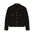Fear of God French Terry Trucker Jacket "Black"