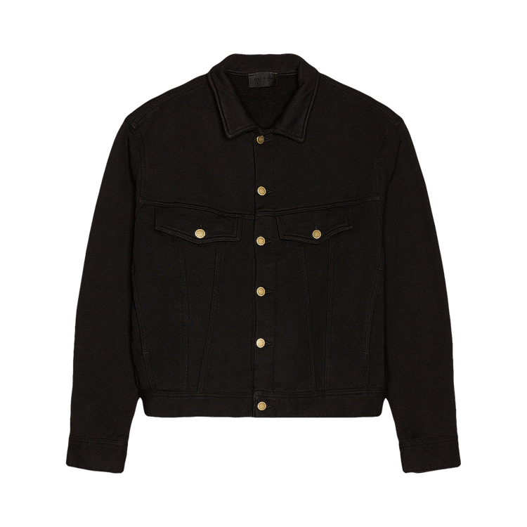 Fear of God French Terry Trucker Jacket "Black"