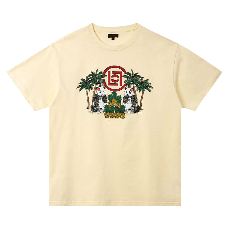 CLOT Pineapple Panda Tee "Off White"