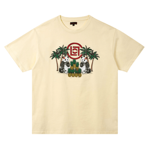 CLOT Pineapple Panda Tee "Off White"