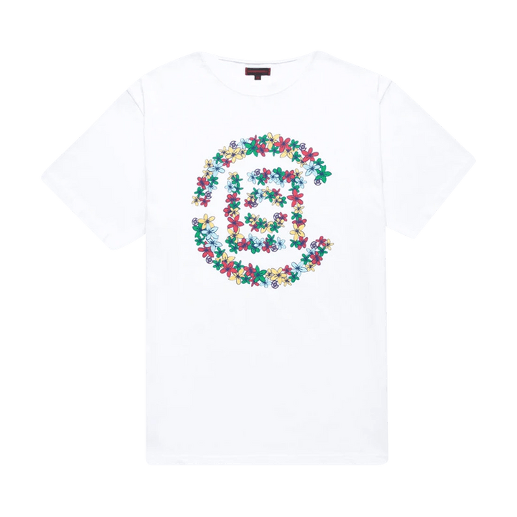 CLOT Flowers Logo Tee "White"