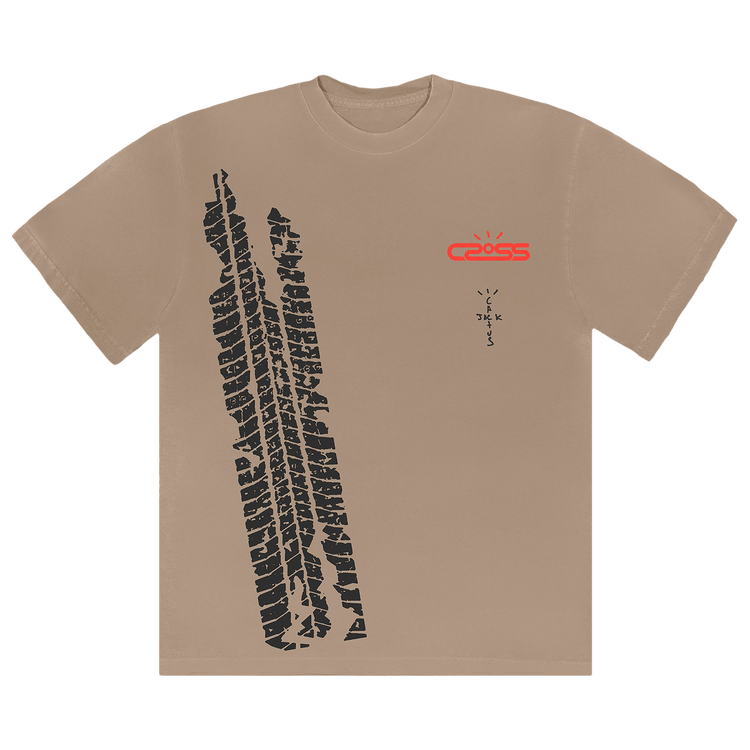 Cactus Jack by Travis Scott Racetrack Tee "Tan"