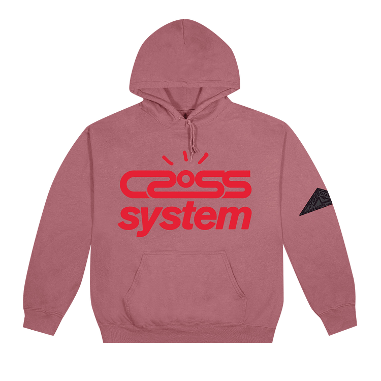 Cactus Jack by Travis Scott Cross System Hoodie "Washed Pink"