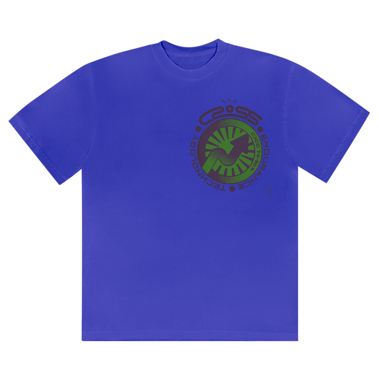 Cactus Jack by Travis Scott Cross Tech Tee I "Royal"