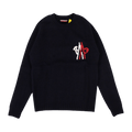 Moncler Genius Knit Logo Sweater "Navy"