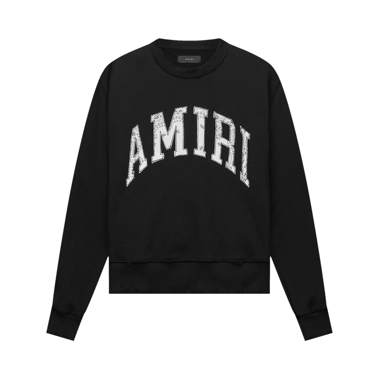 Amiri Varsity Crew "Black"