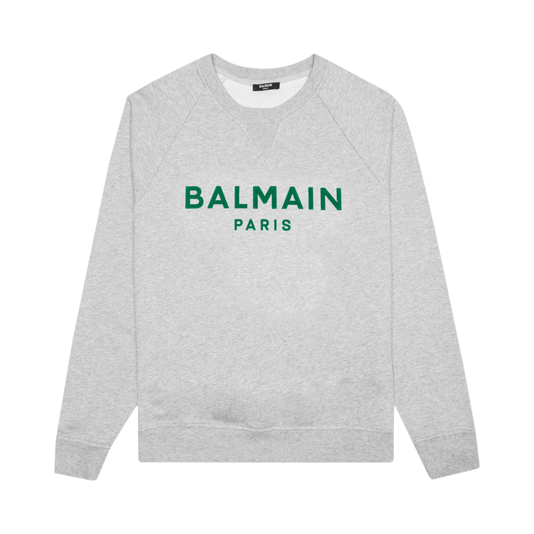 Balmain Flock Sweatshirt "Heather Grey"