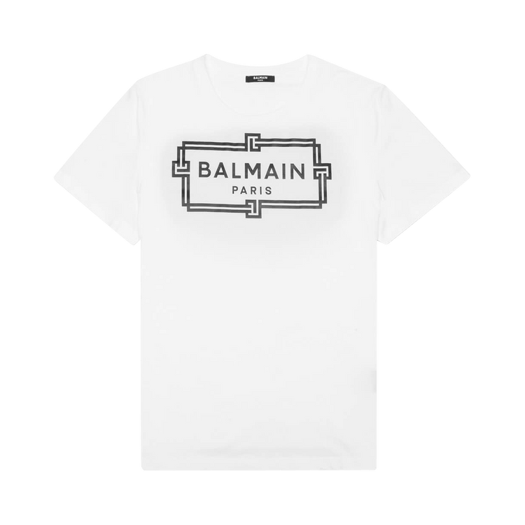 Balmain Oversized Printed T-Shirt "White"