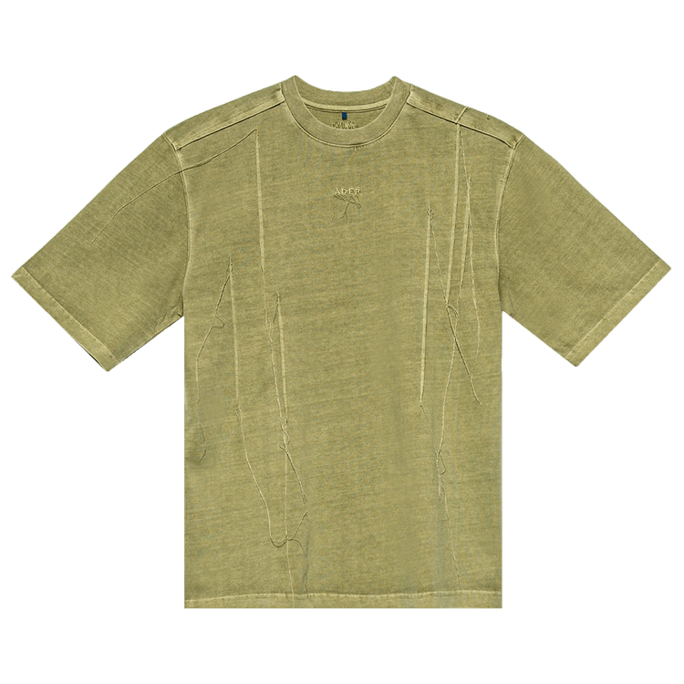 Ader Error Needle Logo T-Shirt "Khaki"