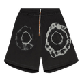 Aries Windcheater Shorts "Black Tie Dye"