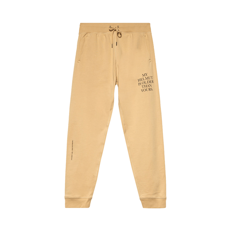 Helmut Lang Older Sweatpants "Noble Tan"