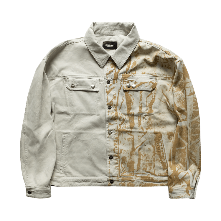 A-Cold-Wall* Pigment Trucker Jacket "Chalk White"
