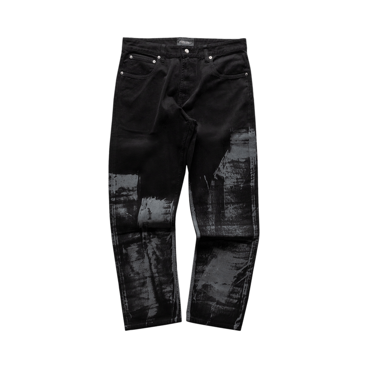 A-Cold-Wall* Pigment Trucker Jeans "Black"