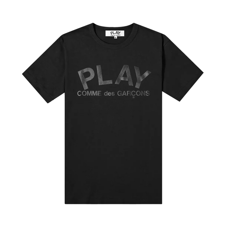 Comme des Garçons PLAY Play Logo Tee "Black"