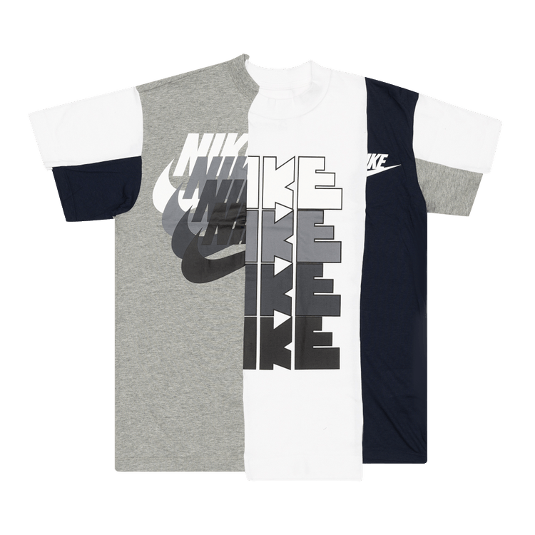 Nike x Sacai Hybrid T-Shirt "Canyon Gold/Obsidian"