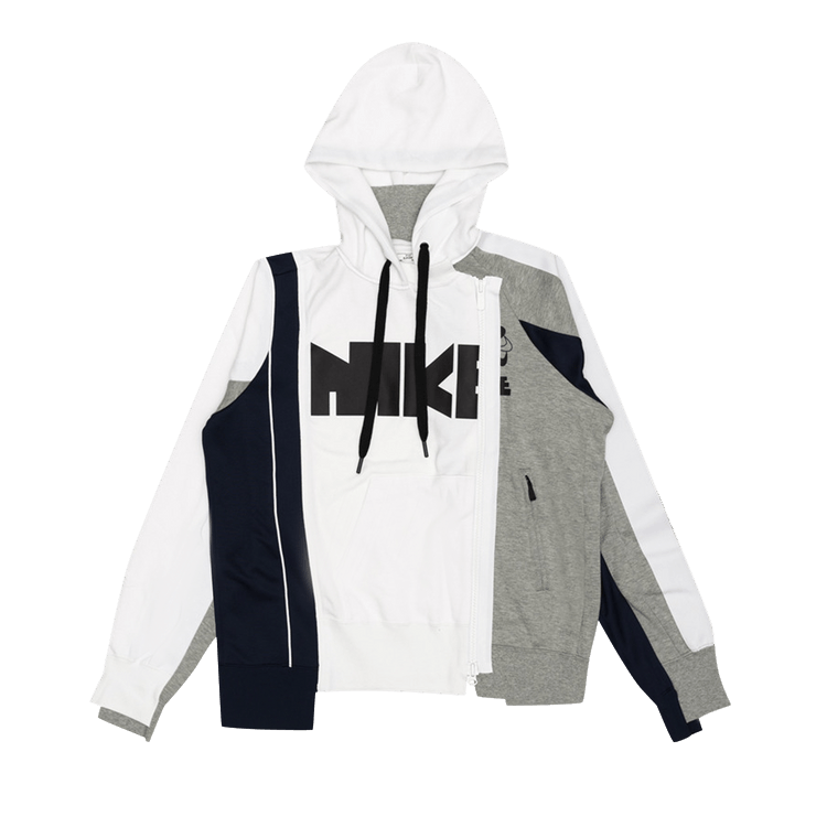 Nike x Sacai Double-Zip Hoodie "Canyon Gold/Obsidian"