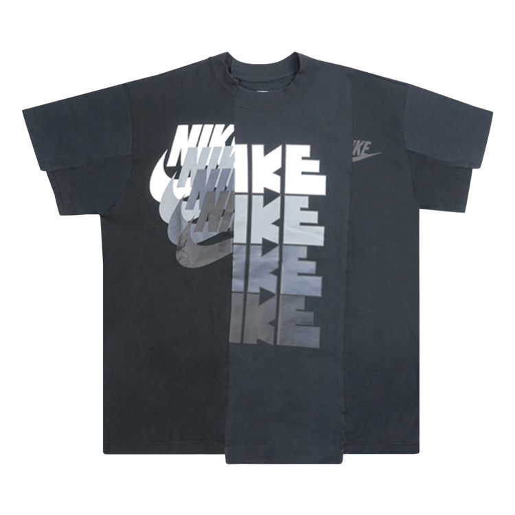 Nike x Sacai Hybrid T-Shirt "Black"