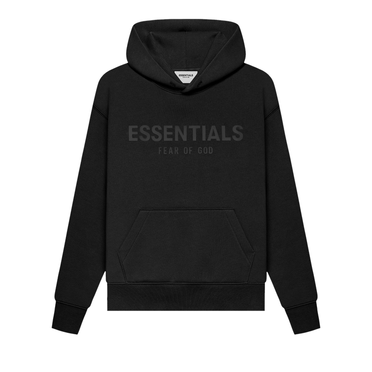 Fear of God Essentials Kids Pull-Over Hoodie "Black"