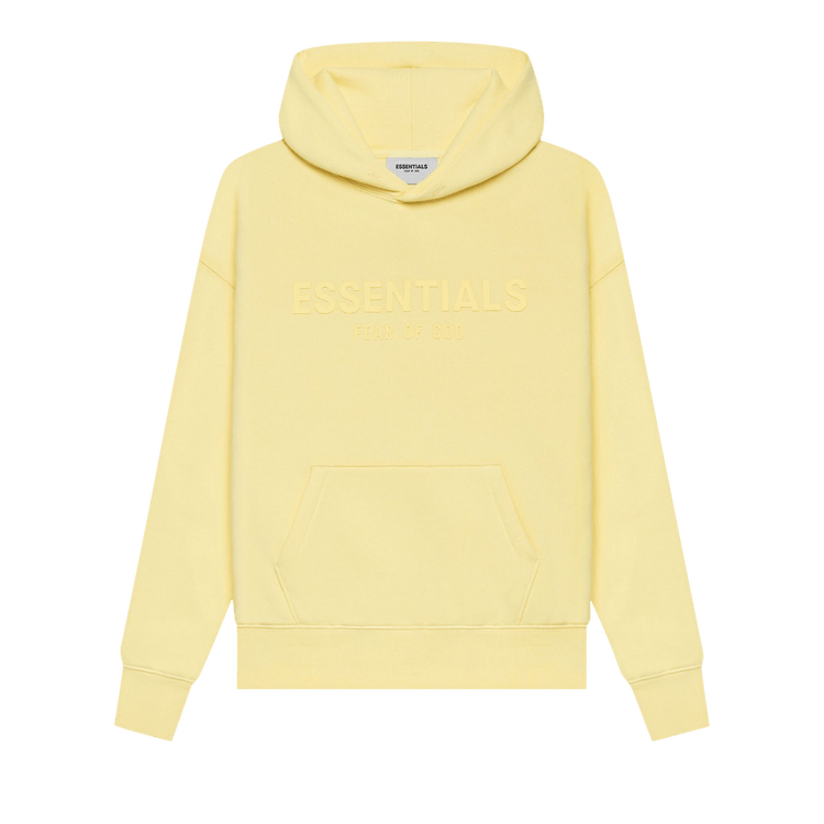 Fear of God Essentials Kids Pull-Over Hoodie "Lemonade"
