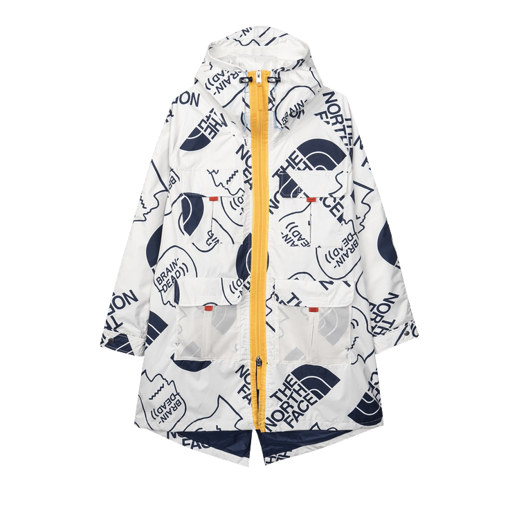Brain Dead x The North Face 76 Oversized Mountain Parka "Vintage White"