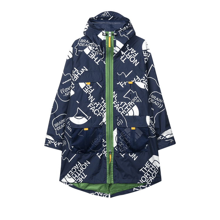 Brain Dead x The North Face 76 Oversized Mountain Parka "Navy"