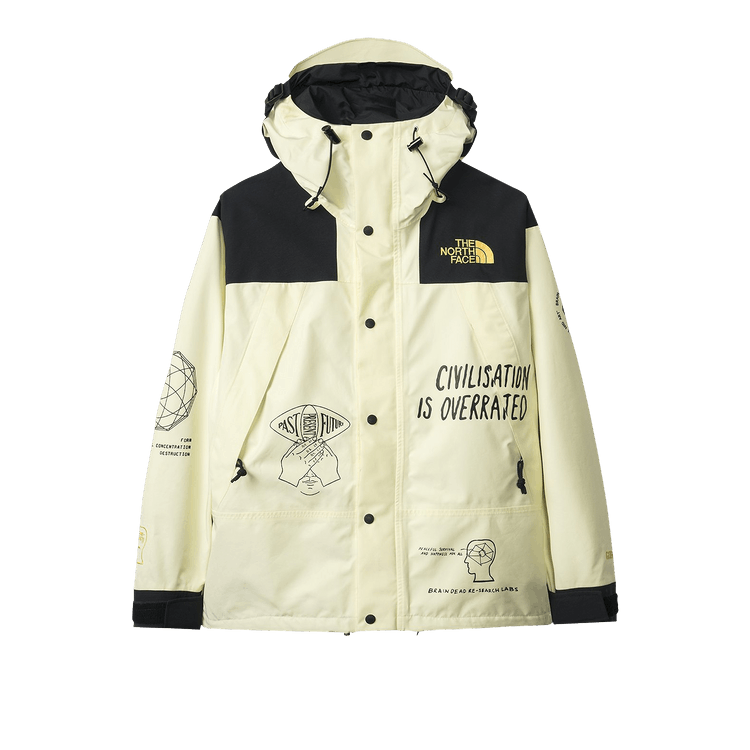 Brain Dead x The North Face Mountain Jacket "Tender Yellow"