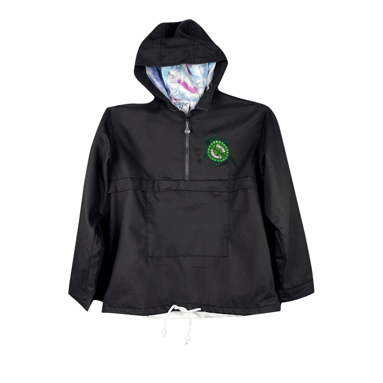 Online Ceramics Turtle Anorak "Black"