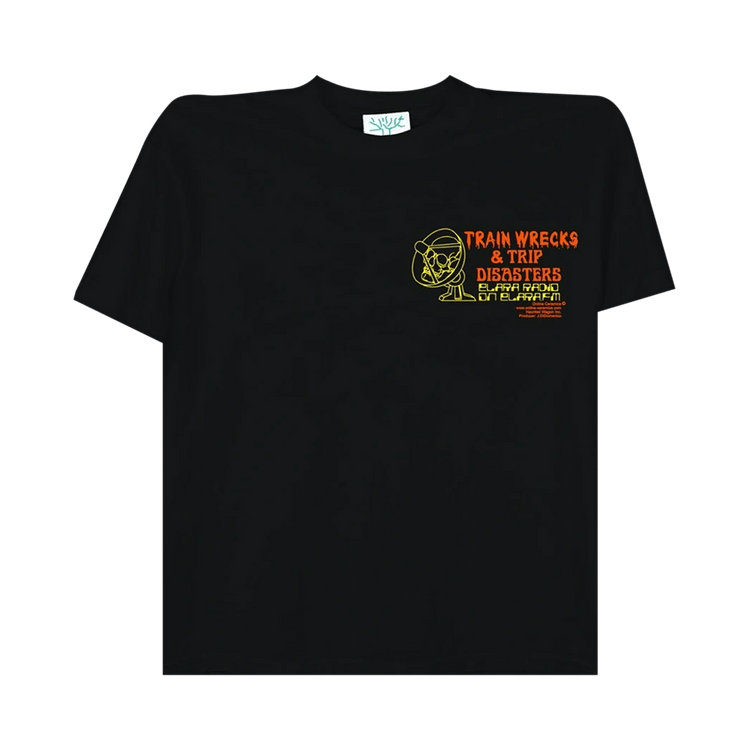Online Ceramics x Elara Train Wrecks And Trip Disasters Crew Shirt "Black"