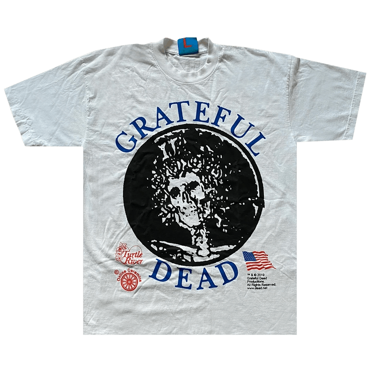 Online Ceramics Grateful Dead Skull Tee "White"