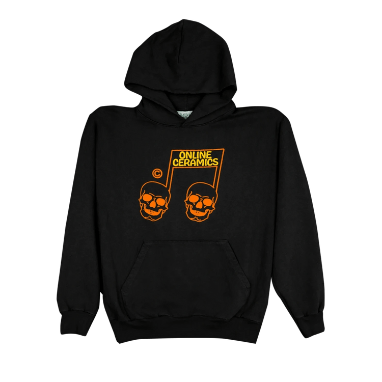 Online Ceramics The Sweet Sound Of Death Logo Hoodie "Black/Orange"