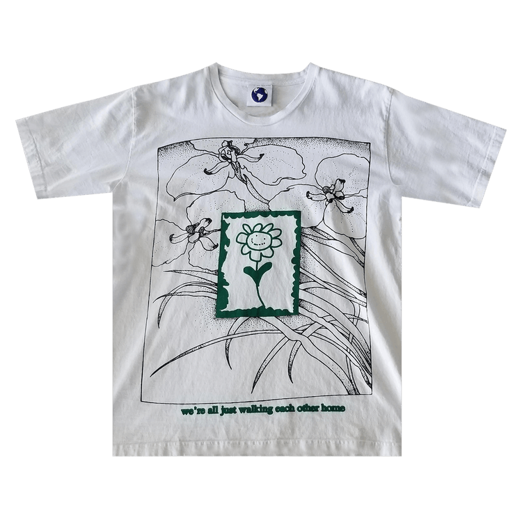 Online Ceramics We"re All Just Walking Each Other Home Tee "White'