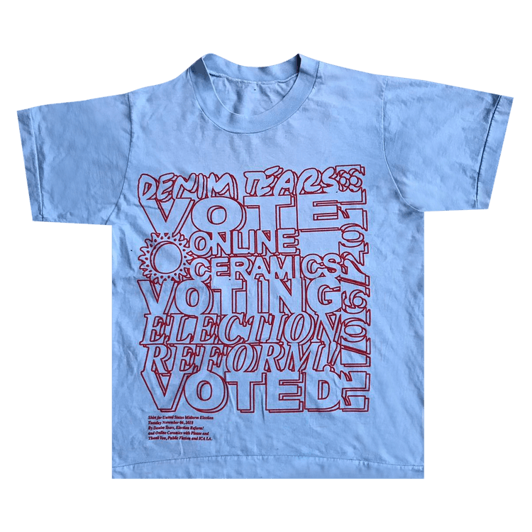 Online Ceramics x Election Reform Midterm Election Shirt "Blue"