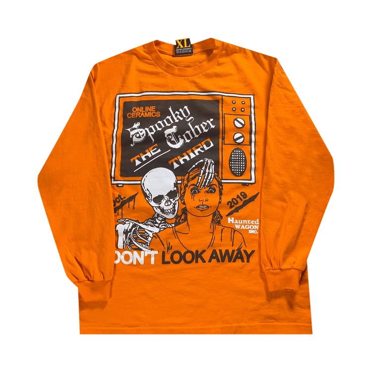 Online Ceramics x A24 Spookytober Long-Sleeve "Orange"