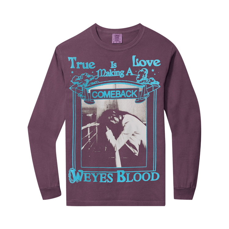 Online Ceramics x Weyes Blood True Love Long-Sleeve "Purple"