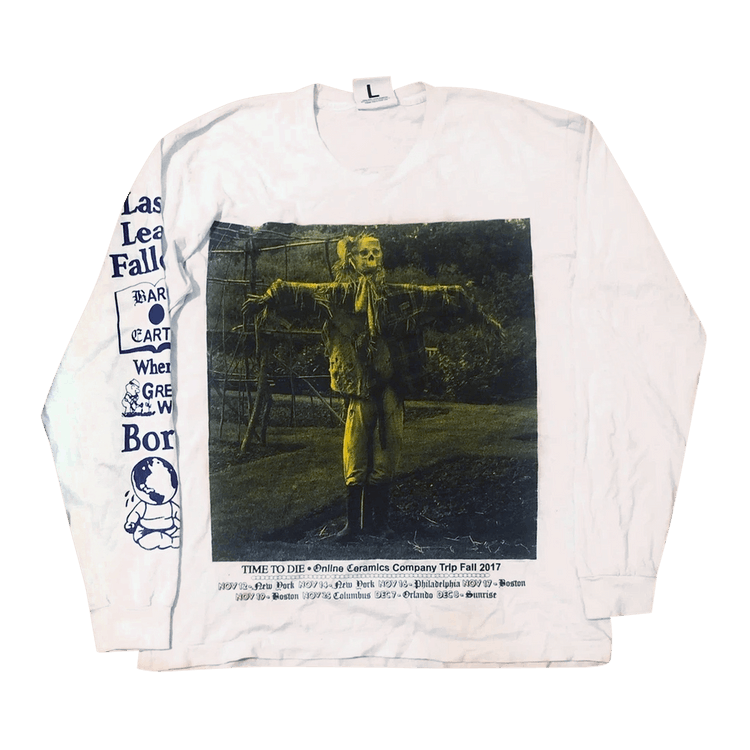 Online Ceramics Time To Die Long-Sleeve "White"