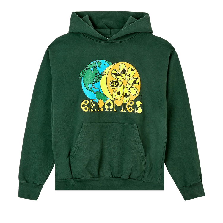 Online Ceramics Jester Hoodie "Green"