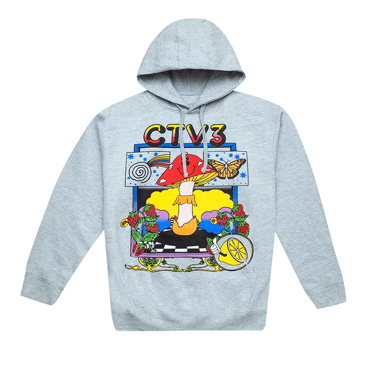 Online Ceramics x Jaden Smith CTV3 Mushroom Hoodie "Grey"