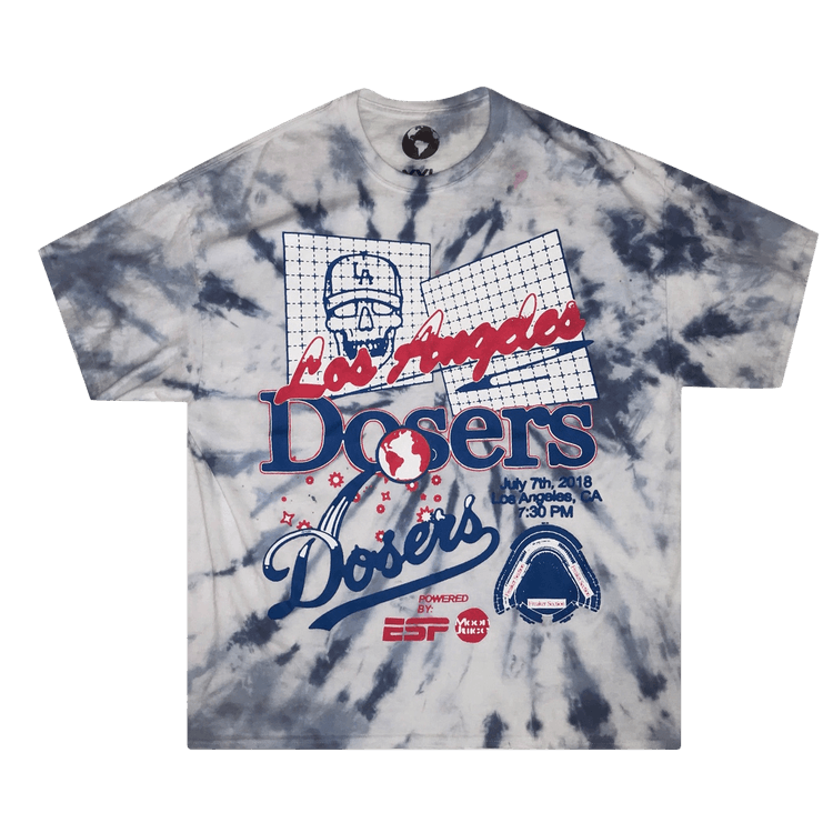 Online Ceramics LA Dosers Tee "Blue"