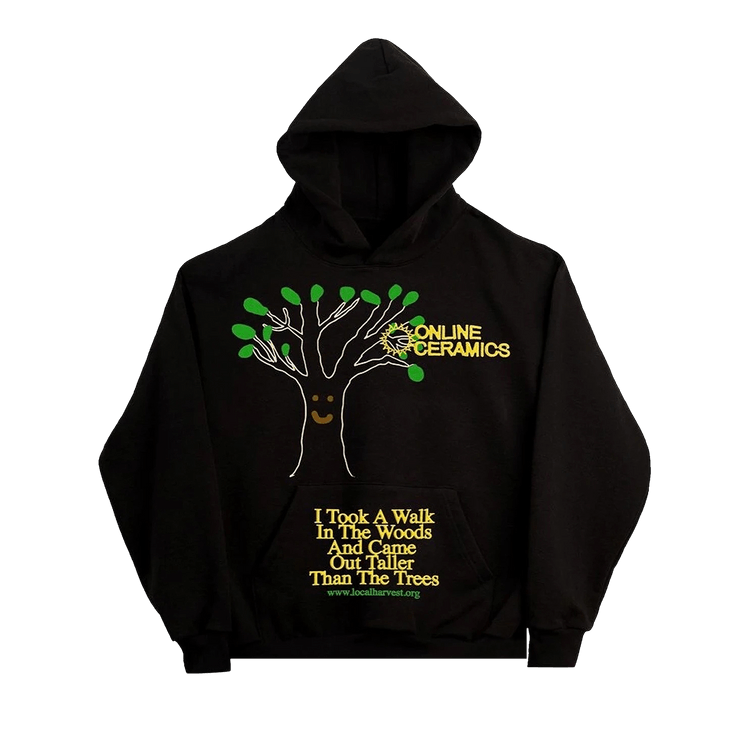Online Ceramics Taller Than The Trees Hoodie "Black"