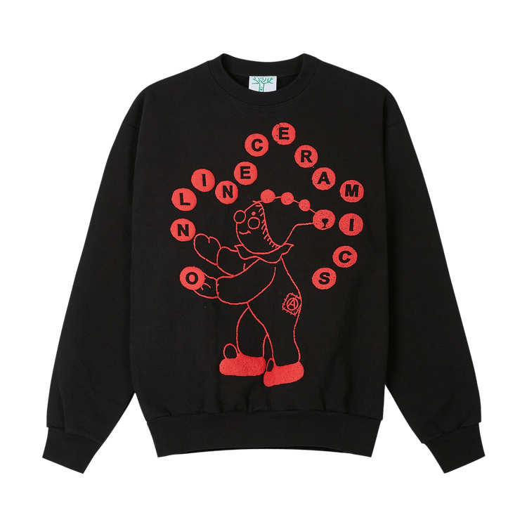 Online Ceramics Anarchy Clown Crewneck "Black"