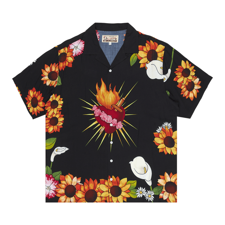 Pleasures Heart Button Down "Black"