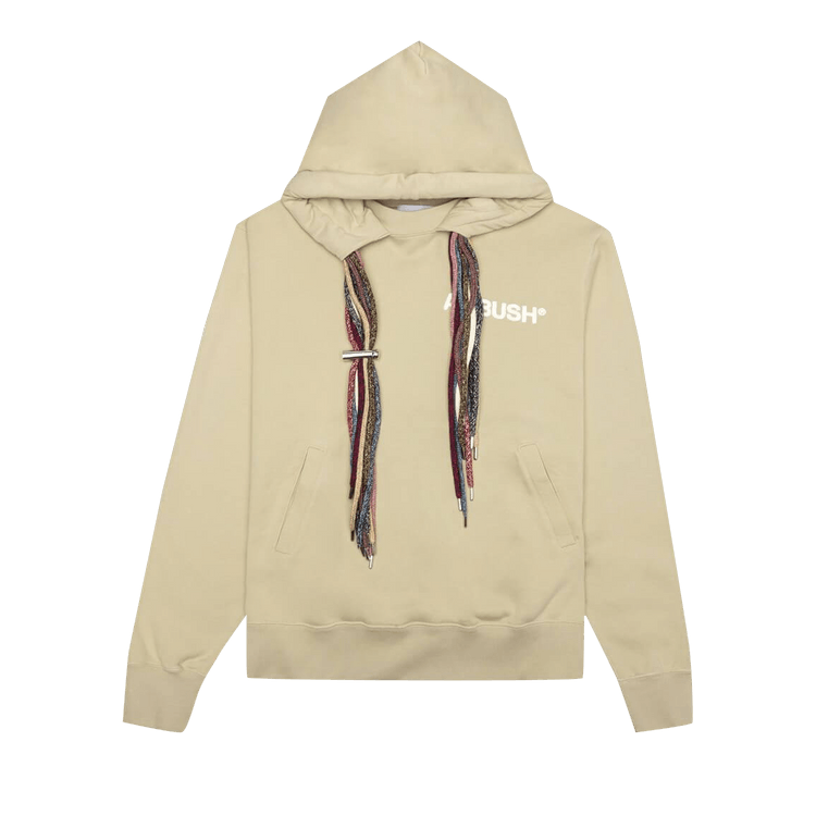 Ambush Multicord Hooded Sweatshirt "Sand/White"