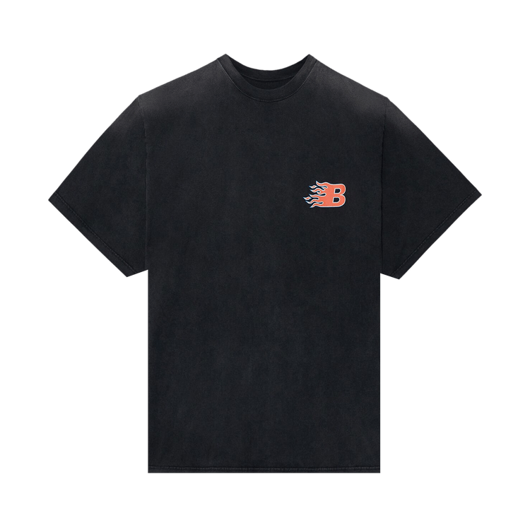 Balenciaga Flames T-Shirt "Black/Red"
