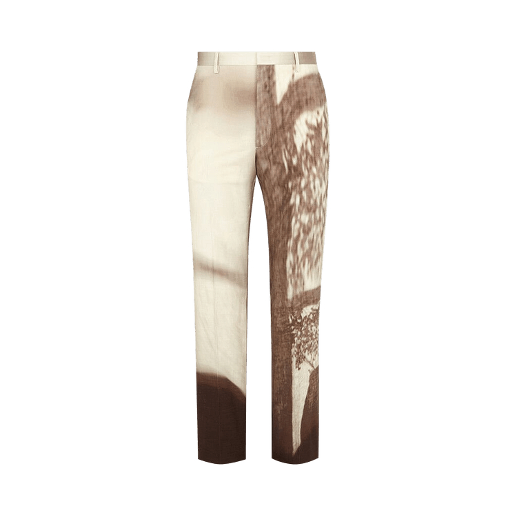 Fendi Pleat Front Trousers "Travertino"