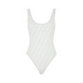 Fendi FF Lycra Swimsuit "Milk White"